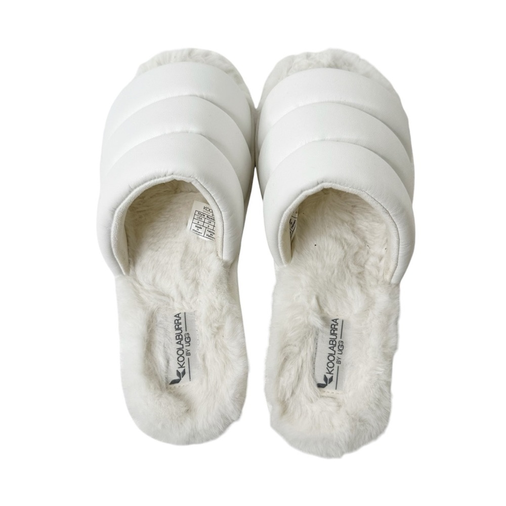 Koolaburra by UGG White Faux Fur Lined Size 8